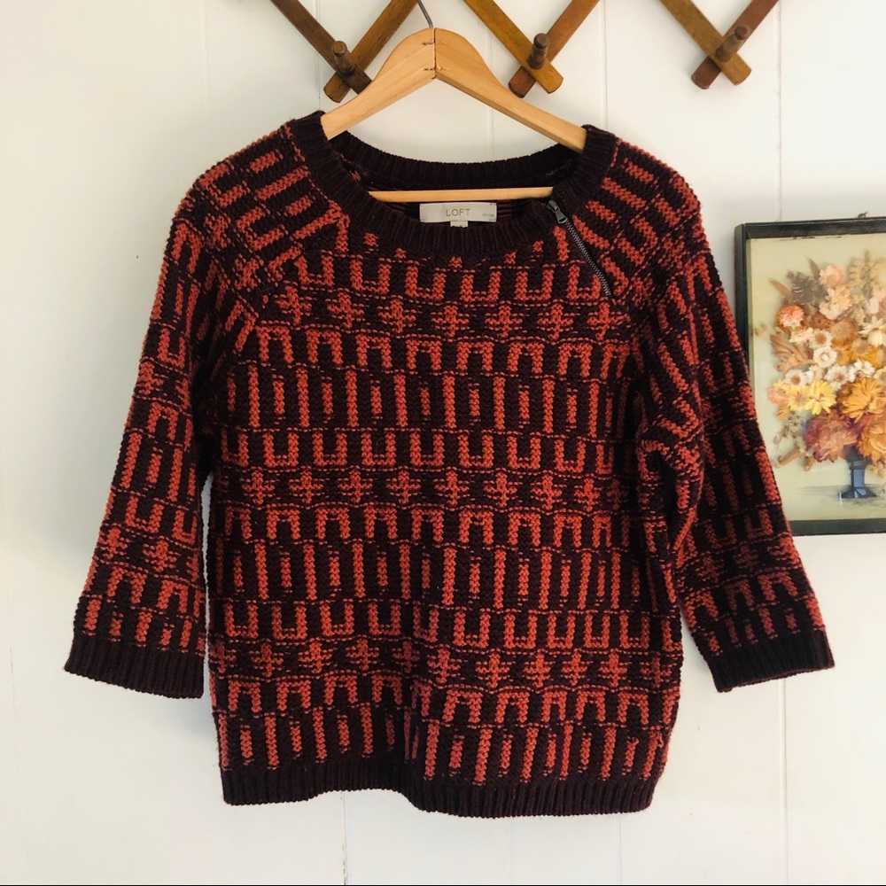 🥀5/$25 Loft Knit Sweater - Picture 1 of 5